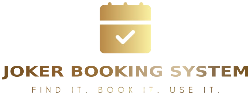 Joker Booking System — Find it. Book it. Use it.